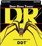 DR Strings DDT Drop Down Tuning Electric Guitar Strings Front View